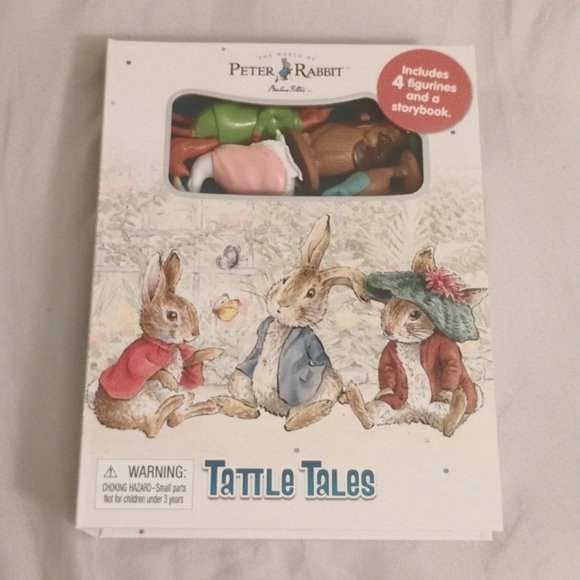 Other - New Peter Rabbit figurines and a storybook
